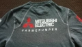 MITSUBISHI ELECTRIC Work Fleece размер M / L работна блуза W4-732, снимка 3