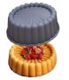 кръг Charlotte бишкоти странично силиконова форма молд направа на десерти сладкиши кекс торта тава, снимка 1