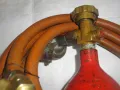 30см НЕМСКА ГАЗОВА ГОРЕЛКА С БУТИЛКА МАРКУЧ РЕДУЦИР ВЕНТИЛ ЗА ГАЗ ПРОПАН-БУТАН ПОЧТИ НОВА, снимка 18