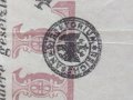 Райх банкнота 50 милиона марки 1923г. Германия уникат за колекционери 28221, снимка 3