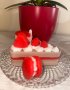 Ароматна свещ-парче торта, снимка 4