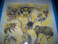 "Пчели" картина на художничката Десислава Илиева, снимка 1