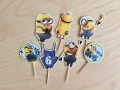 Покани, банер за рожден ден, Миньони / Minions, снимка 5