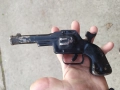 Стара играчка револвер, снимка 3