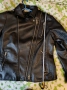 черно дамско кожено яке 42 N, снимка 2