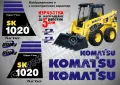 KOMATSU SK 1026 стикери надписи SK1026, снимка 11