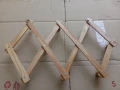 Ретро дървена закачалка , снимка 6