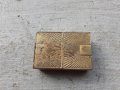Американска бронзова кутийка за хапчета в стил Арт Деко, снимка 1 - Антикварни и старинни предмети - 40113141