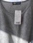 Нова блуза пуловер голям размер на етикета пише 6XL нова с етикет сива ПОДАРЪК ЗА КОЛЕДА НОВА ГОДИНА, снимка 5