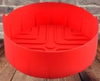 Съд силиконов за AirFryer Rosberg R51980RS, 18.8x5.5см., Червен, снимка 7