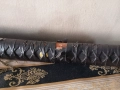 Самурайски меч Катана с дървена ножница, снимка 3