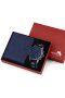 POLO Air, Мъжки комплект портфейл и часовници, тъмносин, снимка 1 - Портфейли, портмонета - 43088284