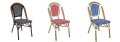 Стол трапезен PARIS Chair Alu Walnut/Wicker , снимка 1