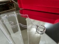 CARTIER Nail Juste un Clou Silver Diamonds Pendant Дамско Колие Пирон, снимка 2