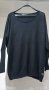черна кашмирена блузка с камъни, снимка 1 - Блузи с дълъг ръкав и пуловери - 43686768