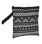 Несесер за таолетни принадлежности, Черен - Бял, 33x27.5 см., снимка 1