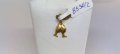 Златна висулка рибки-0,88гр/18кр, снимка 1 - Колиета, медальони, синджири - 40863830
