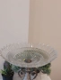 Стара фруктиера(сребро 800 кристал 19 век)Large Fruit Bowl Crystal Cut, 1 500 лв, снимка 6