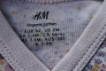 Комплект от 6 части H&M - 3бр. бодита+3 чифта ританки/размер 62, снимка 15