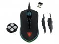 Мишка Геймърска Безжична и USB Gamdias Hades M1 Черна, 10800DPI 7Btns RGB Gaming mouse, снимка 1