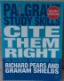 Cite them right: The essential referencing guide (Palgrave Study Skills) - 8th ed., снимка 1 - Енциклопедии, справочници - 39924922
