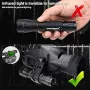 DARKBEAM IR инфрачервено фенерче 850nm акумулаторна мини LED светлина за нощно виждане, снимка 6