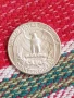 Сребърна монета 1/4 долар 1964, снимка 2