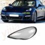 Стъкла капаци за фарове Porsche Panamera 10-13 Black/ Grey Panamera 10-13 Black/ Grey, снимка 1 - Части - 40305921