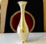 Бронзова ваза Британска Индия 28 см.,маркирана. , снимка 1 - Вази - 40169285
