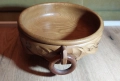 дърворезба купа за ценители , снимка 1