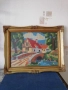 Стари гоблени поставени в остъклени дървени рамки. , снимка 7