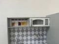 Детска дървена кухня с реалистични звуци и светлини - 91 x 30 x 102 см COSTWAY, снимка 10