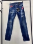 DSQUARED2 Мъжки Сини Дънки С Накъсан Ефект Код V.B.86, снимка 1