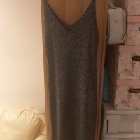 Елегантна дамска рокля RESERVED с брокат, размер: S, снимка 9 - Рокли - 35231266