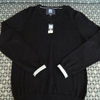 60 % Намаление на F & F нов тъмно син тънък пуловер 100% памук , снимка 3 - Пуловери - 28430597