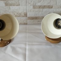 Стари стенни лампи - комплект - метални , снимка 3 - Антикварни и старинни предмети - 37451187