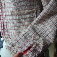 СТРАХОТНО сако в розово-бежови цветове , снимка 5 - Сака - 39412644