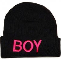 BOY ново мъжка шапка зимна с бродирано лого уникална цена, снимка 4 - Шапки - 27935246