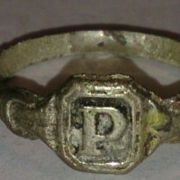 Стар пръстен уникат ръчна изработка сачан -60161, снимка 2 - Пръстени - 28900159