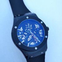 Луксозен мъжки часовник Hublot Big  Bang Geneve Vendome Skeleton , снимка 11 - Мъжки - 32515449