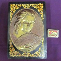 80-те Руска Дървена Кутия с Бронзов Обков, снимка 8 - Антикварни и старинни предмети - 36890794