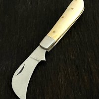 Pruning Knife White Bone. Симпатичен и много компактен джобен, сгъваем нож, (PA3048BO), снимка 1 - Ножове - 40601905