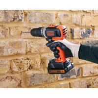 Акумулаторна ударна бормашина Black + Decker BDASB / 18V , снимка 1 - Винтоверти - 40376642