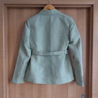 SINEQUANONE - зелено сако с колан, снимка 4 - Сака - 40619238