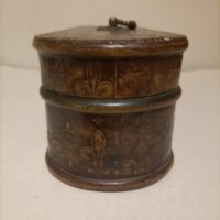 Рядка находка-Уникат Много красива старинна автентична колекционерска кутия,пристига от Англия., снимка 4 - Антикварни и старинни предмети - 43781451