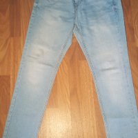 Pull & Bear светло сини дънки slim, снимка 2 - Дънки - 32928796