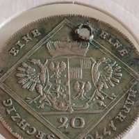 Стара монета 20 кройцера 1770г. ALEXANDER MARCH за КОЛЕКЦИОНЕРИ 43055, снимка 9 - Нумизматика и бонистика - 43950220