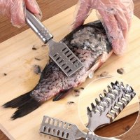 2853 Нож за почистване на риба от люспите, снимка 3 - Други стоки за дома - 37278220