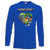 Мъжка тениска майнкрафт Minecraft 5,Minecraft,Игра,Забавление,подарък,Изненада,Рожден Ден., снимка 3 - Тениски - 36495159