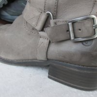 мото тиин УНИСЕКС ботуши TAMARIS® original, 40, BIKER BOOTS, рокер, чопър боти, хард, естествена кож, снимка 17 - Дамски ботуши - 26896128